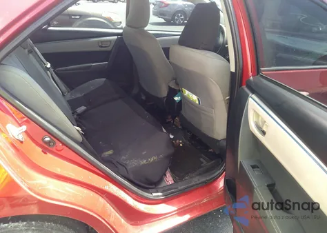 2015 Toyota Corolla Le from USA, damaged, VIN 2T1BURHE1FC374438